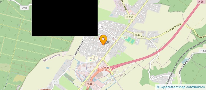 localisation de l'entreprise MONSIEUR JEFFERSON HERAMBOURG  ISNEAUVILLE