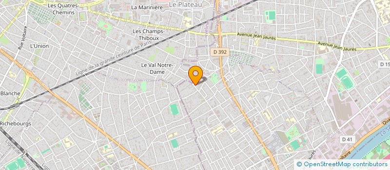 localisation de l'entreprise MONSIEUR JEFFERSON JANVIER à BEZONS