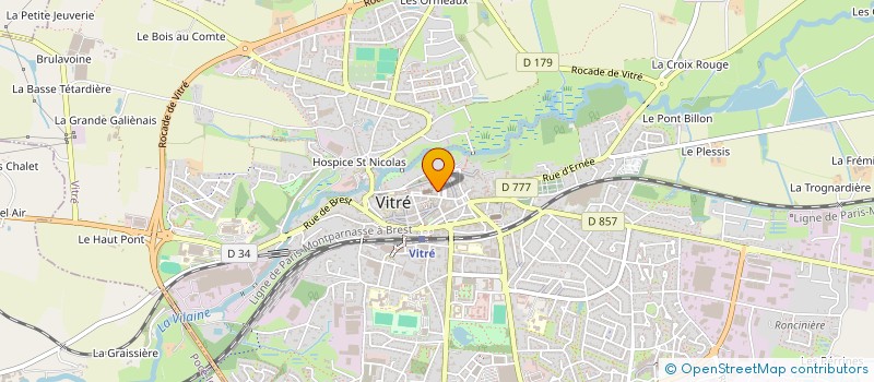 localisation de l'entreprise MONSIEUR JEFFERSON LOMBEIDA CELA  VITRE