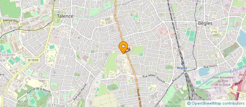 localisation de l'entreprise MONSIEUR JEFFERSON MACEDO PEREIRA  VILLENAVE-D'ORNON