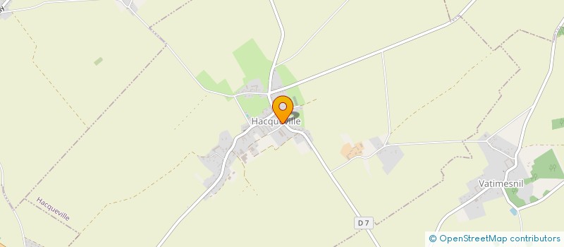 localisation de l'entreprise MONSIEUR JEFFERSON MATEO  HACQUEVILLE