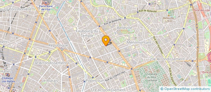 localisation de l'entreprise MONSIEUR JEFFERSON PAGANEL  PARIS