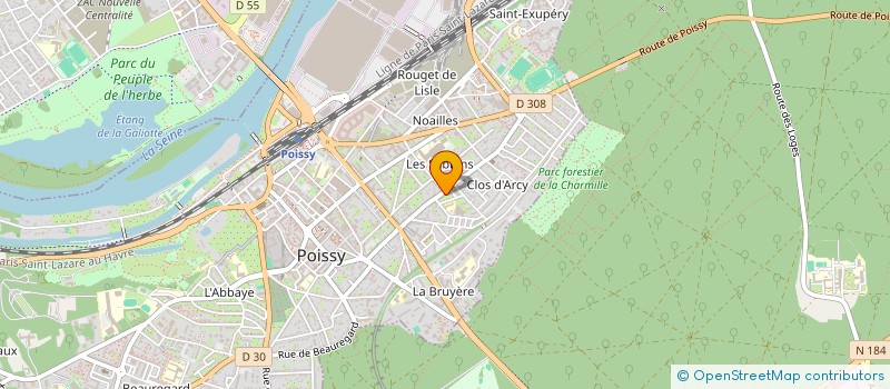 localisation de l'entreprise MONSIEUR JEFFERSON SOLER  POISSY