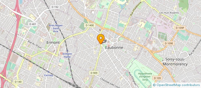 localisation de l'entreprise MONSIEUR JEFFERSON SUMO à EAUBONNE