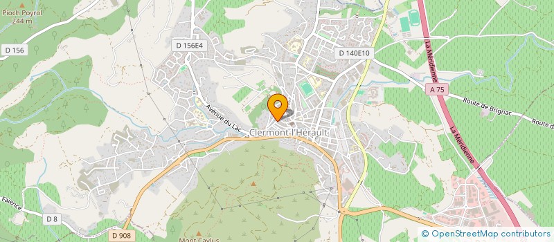 localisation de l'entreprise MONSIEUR JEFFERSON THYRY  CLERMONT-L'HERAULT