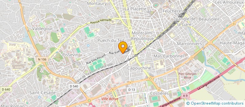 localisation de l'entreprise MONSIEUR JEFFERSON VERRAUX  NIMES