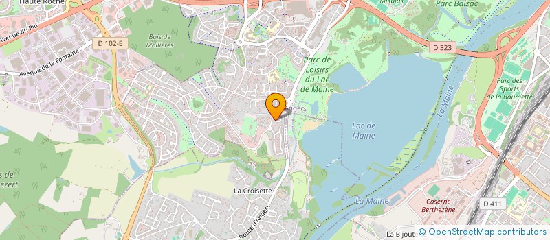 localisation de l'entreprise MONSIEUR JEFFREY BLAIR  ANGERS