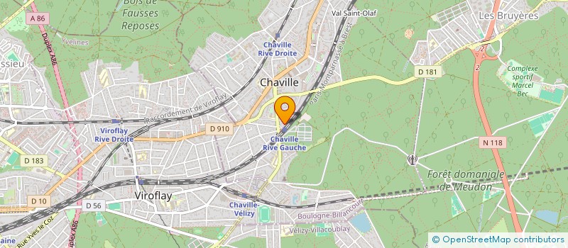 localisation de l'entreprise MONSIEUR JEFFREY CARLOS à CHAVILLE