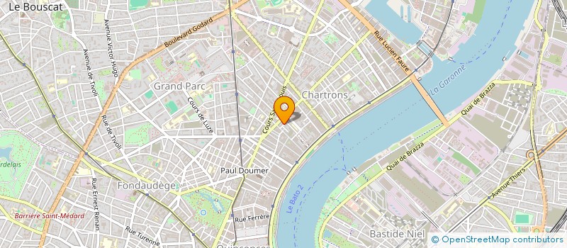 localisation de l'entreprise MONSIEUR JEFFREY DIET  BORDEAUX