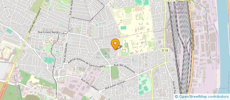 localisation de l'entreprise MONSIEUR JEFFREY FERNANDES SOARES  SAINT-ETIENNE-DU-ROUVRAY