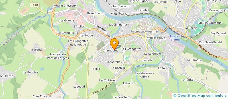 localisation de l'entreprise MONSIEUR JEFFREY GIRAUDEAU à AIXE-SUR-VIENNE