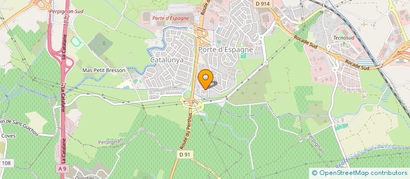 localisation de l'entreprise MONSIEUR JEFFREY GUILLOT  PERPIGNAN