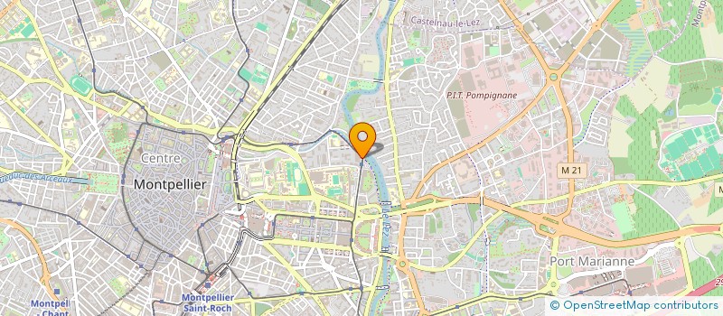 localisation de l'entreprise MONSIEUR JEFFREY HARRY à MONTPELLIER