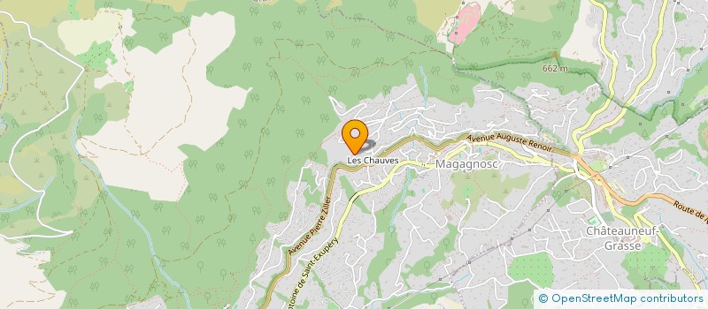 localisation de l'entreprise MONSIEUR JEFFREY KAYNE  GRASSE