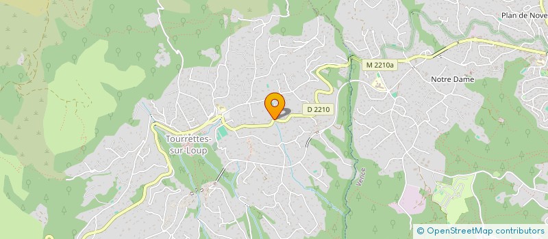 localisation de l'entreprise MONSIEUR JEFFREY KINSEY  TOURRETTES-SUR-LOUP