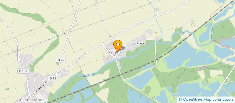 localisation de l'entreprise MONSIEUR JEFFREY LHOMME  EGLIGNY