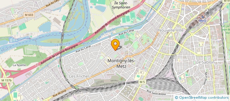 localisation de l'entreprise MONSIEUR JEFFREY PACATTE  MONTIGNY-LES-METZ