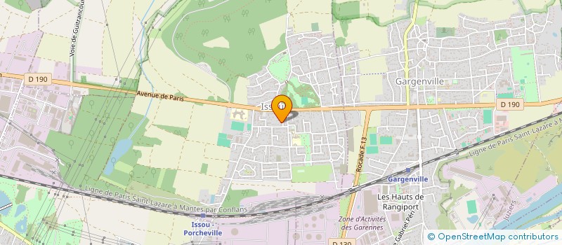 localisation de l'entreprise MONSIEUR JEFFREY PIERRE  ISSOU