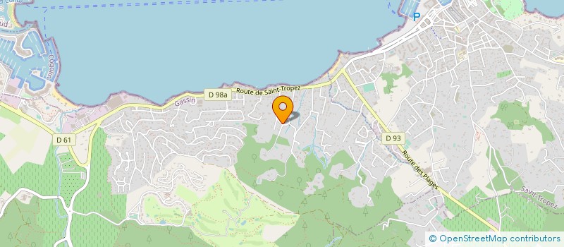 localisation de l'entreprise MONSIEUR JEFFREY PLANAVERGNE  GASSIN