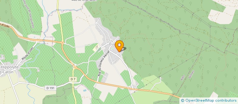 localisation de l'entreprise MONSIEUR JEFFREY SCRIVEN  EUZET