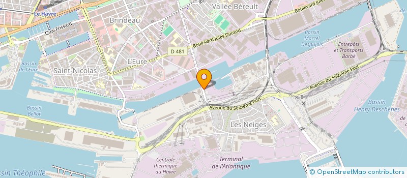 localisation de l'entreprise MONSIEUR JEFFREY YOUSSOUF à LE HAVRE