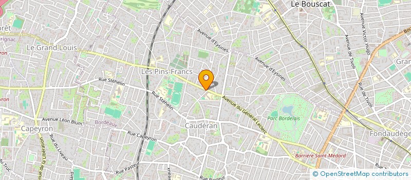 localisation de l'entreprise MONSIEUR JEFFRY BENQUET YEPES à BORDEAUX