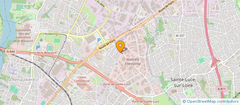 localisation de l'entreprise MONSIEUR JEFTE PIERRE à NANTES