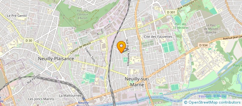 localisation de l'entreprise MONSIEUR JEFTHE MORIUS à NEUILLY-SUR-MARNE