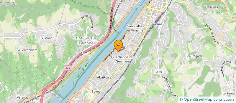 localisation de l'entreprise MONSIEUR JEHADE HAMAN à VIENNE