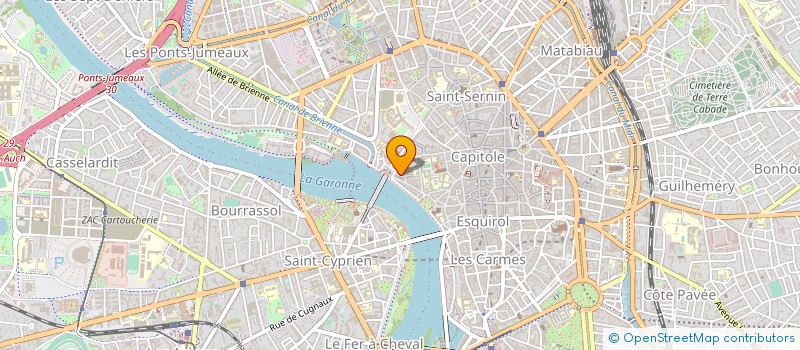 localisation de l'entreprise MONSIEUR JEHAN DE LA MARQUE  TOULOUSE