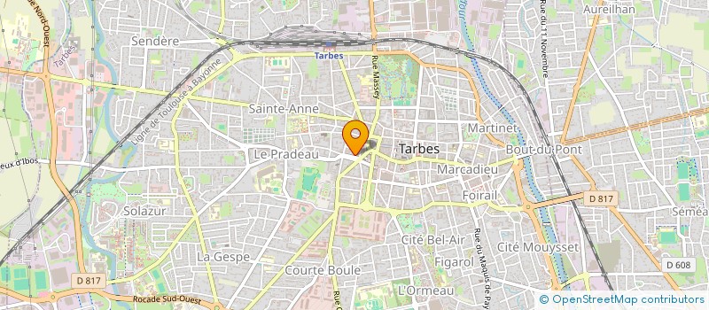 localisation de l'entreprise MONSIEUR JEHAN FICADIERE MAULINE  TARBES