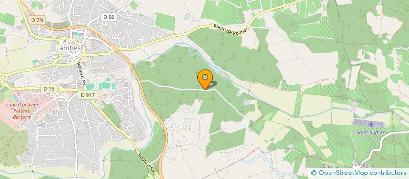 localisation de l'entreprise MONSIEUR JEHAN-LUC PIERRE  LAMBESC