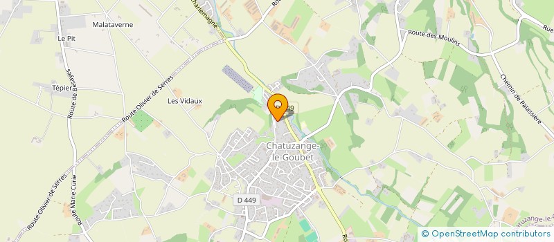 localisation de l'entreprise MONSIEUR JEHAN PONTAL à CHATUZANGE-LE-GOUBET