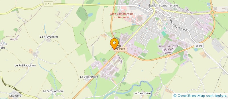 localisation de l'entreprise MONSIEUR JEHAN-RICHARD D'AMPHERNET  ANTIGNY