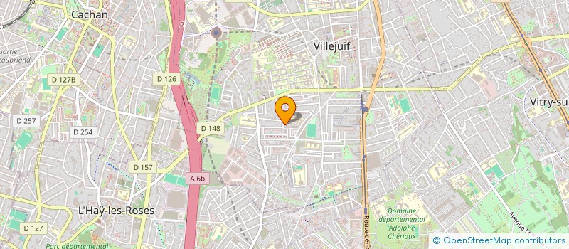 localisation de l'entreprise MONSIEUR JEHANGIR CHAUDHRY  VILLEJUIF