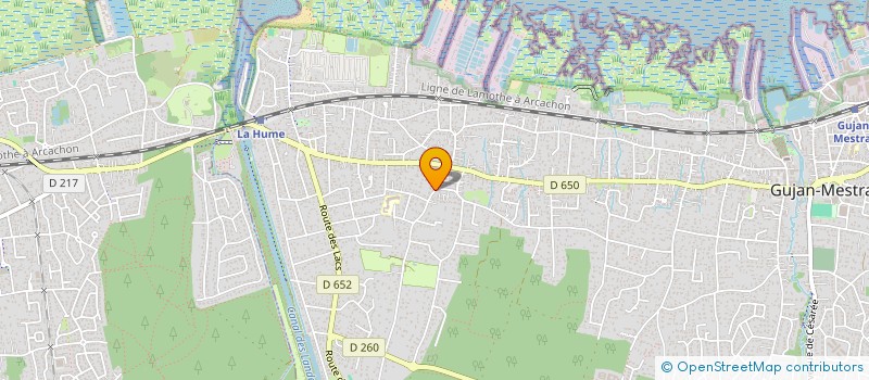 localisation de l'entreprise MONSIEUR JEHANGIR HUSSAIN  GUJAN-MESTRAS