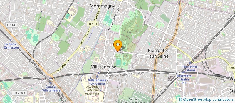localisation de l'entreprise MONSIEUR JEHANGIR MOHAMMAD  VILLETANEUSE