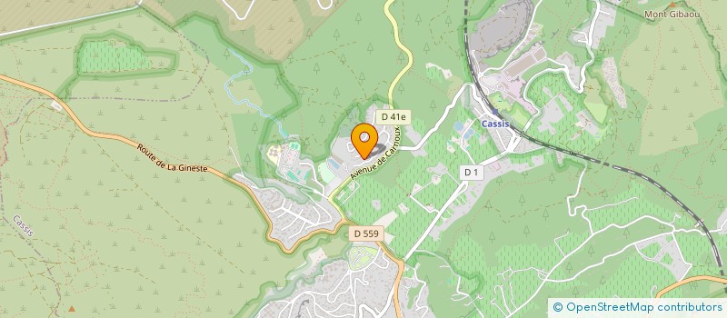 localisation de l'entreprise MONSIEUR JELEL BEN EL FELEH  CASSIS