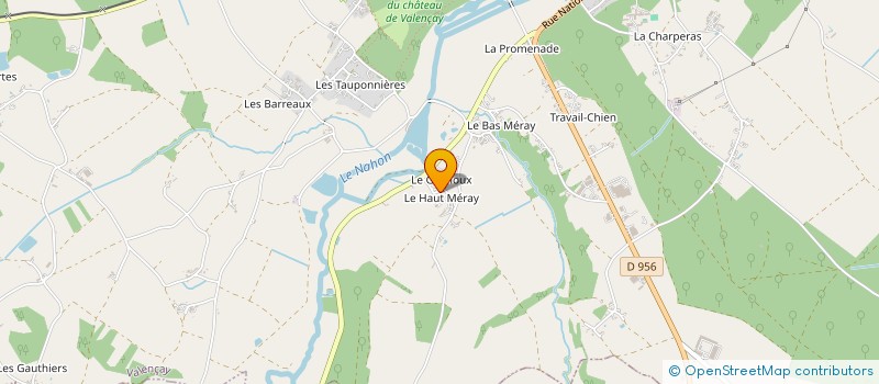 localisation de l'entreprise MONSIEUR JELLE PIJPERS à VALENCAY