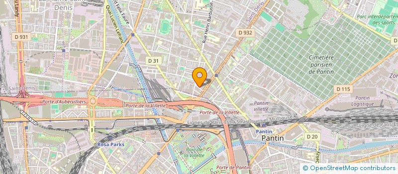 localisation de l'entreprise MONSIEUR JELLOUL KHALED  AUBERVILLIERS