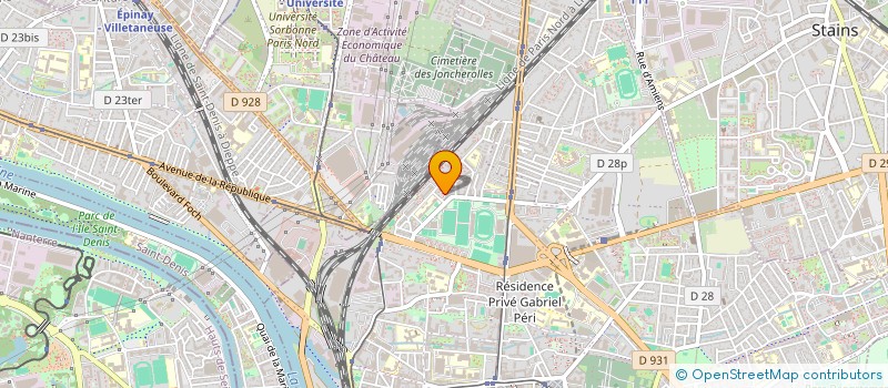 localisation de l'entreprise MONSIEUR JELLOUL SOLTANI  SAINT-DENIS