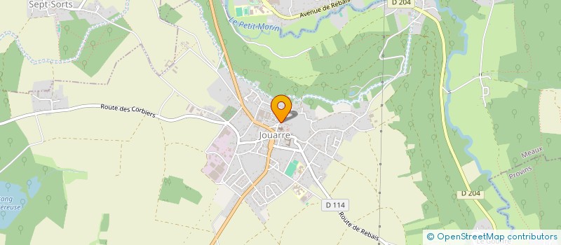 localisation de l'entreprise MONSIEUR JELTE HACQUEBORD  JOUARRE