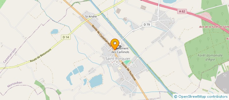 localisation de l'entreprise MONSIEUR JEMAI MANSOURI  CASTELSARRASIN