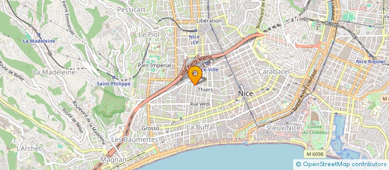 localisation de l'entreprise MONSIEUR JEMAL ROSTOMASHVILI  NICE