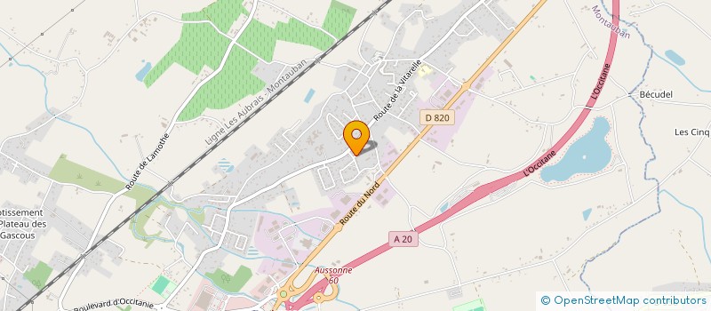 localisation de l'entreprise MONSIEUR JEMEL GHILOUS  MONTAUBAN