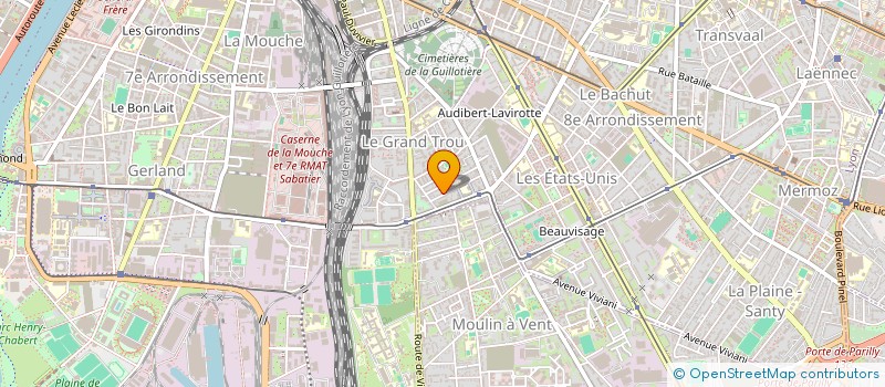 localisation de l'entreprise MONSIEUR JEMMAL BAYI  LYON