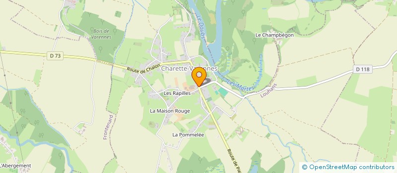 localisation de l'entreprise MONSIEUR JEMSY MASSIN  LAYS-SUR-LE-DOUBS