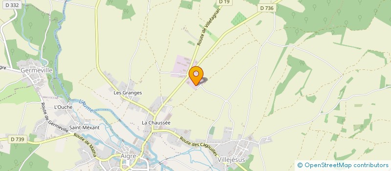 localisation de l'entreprise MONSIEUR JEMUEL REVERDY  CHARME