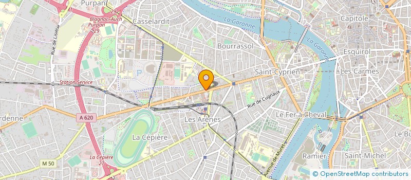 localisation de l'entreprise MONSIEUR JENNIFER FOURNIER à TOULOUSE