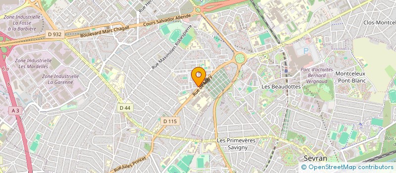 localisation de l'entreprise MONSIEUR JENNIFER MICHALAK à AULNAY-SOUS-BOIS